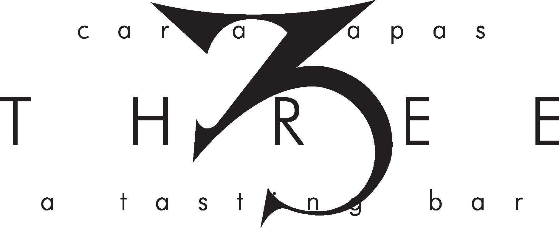 Three A Tasting Bar Logo Vector Logo